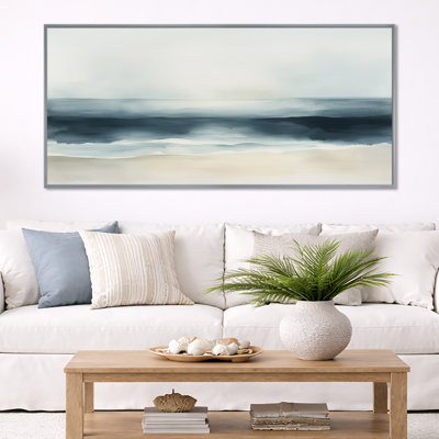 «Calm Sea Decor», «Calm Ocean Horizon», «Waves Beauty», art mural sur toile océan