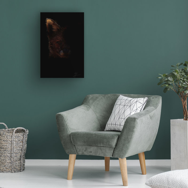 «Out Fox» par Murray Henderson Fine Art - Photographie sur toile tendue, H 19 po x l 12 po