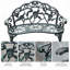 Banc d'extérieur en aluminium