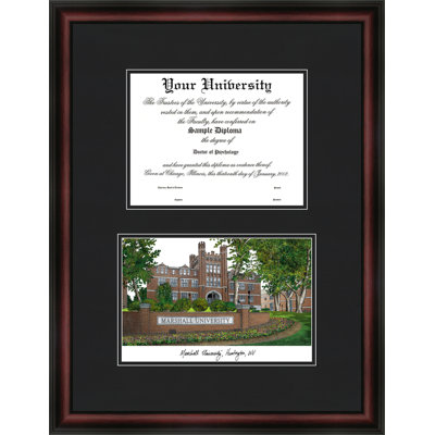 NCAA Marshall Thundering Herd Diplomate Diploma Frame