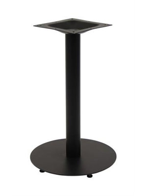 Base de table d'extérieur en fonte à hauteur de barre 22 po ronde, 33,5 lb