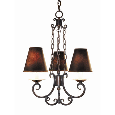 Montgomery 3-Light Shaded Classic / Traditional Chandelier