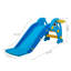 3 in 1 Toddler Slide for Boys Girls Age 1-3, Baby Slide Plastic Climber Playset with Basketball Hoop