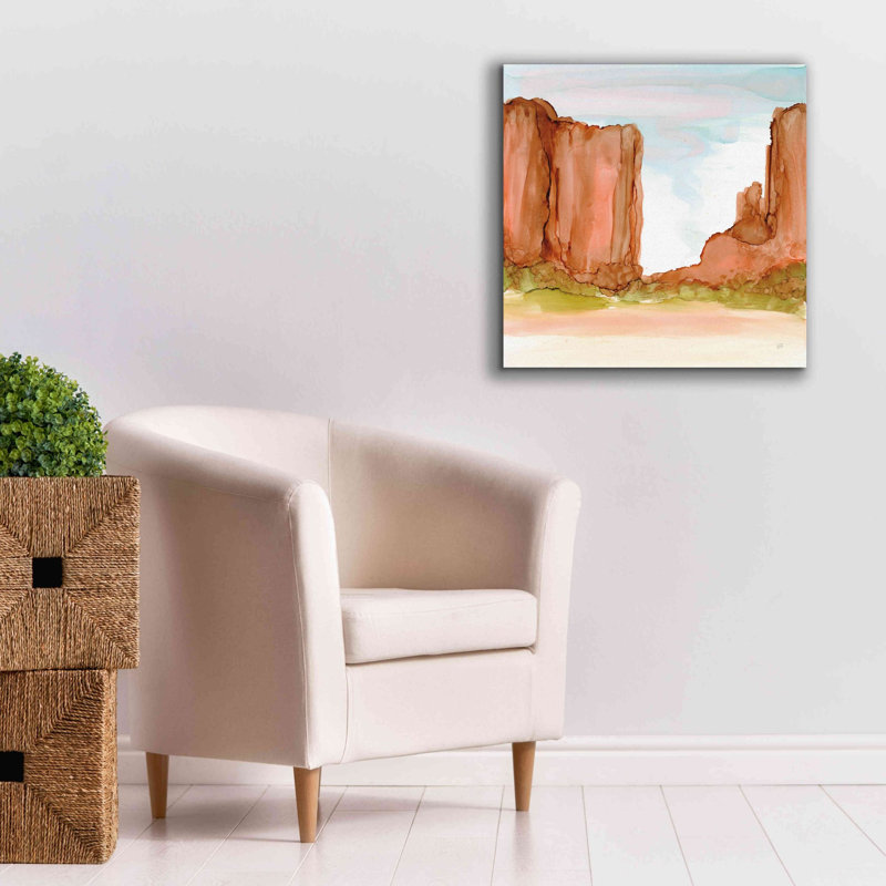 Union rustique «Desertscape VI» par Chris Paschke, H 26 po x l 26 po x P 1,5 po