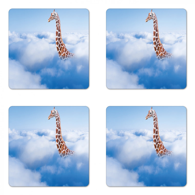 Sous-verre giraffe