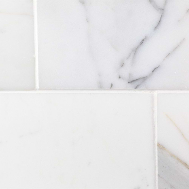 Calacatta 4x8 Polished Marble Subway Tile