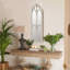 Miroir d'appoint de fenêtre arqué Giovanni Farmhouse-1303980740