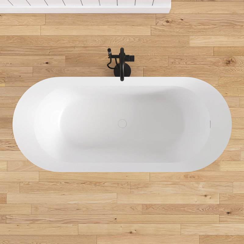 Baignoire de trempage profonde 66 po