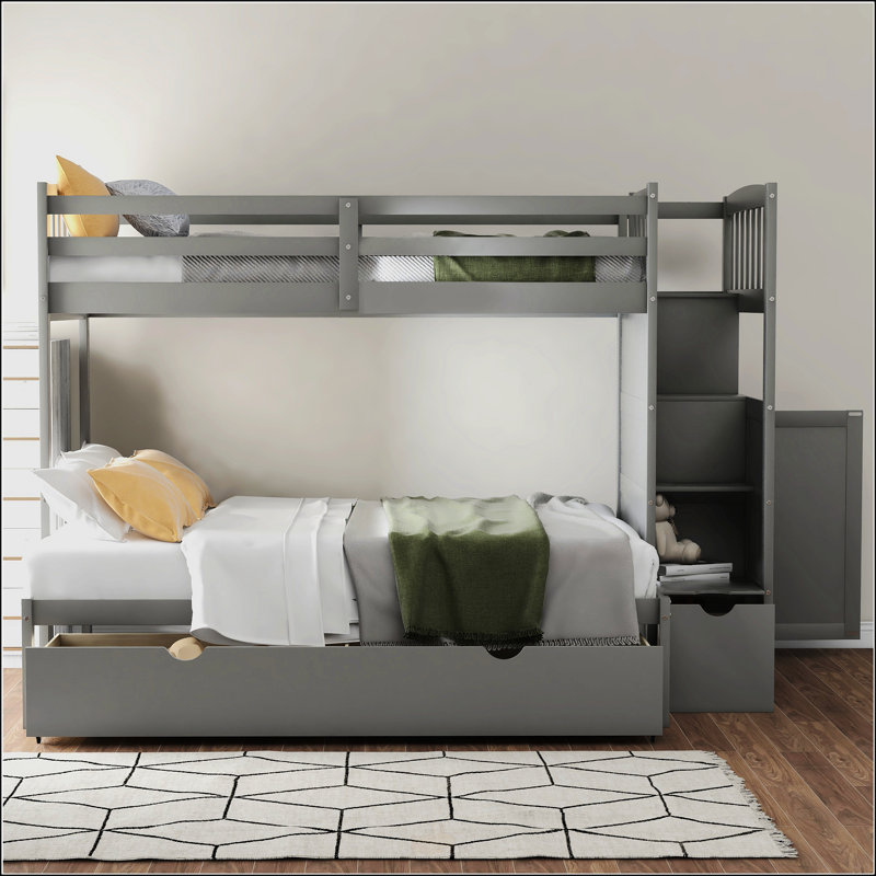  Bunk Bed, Gray