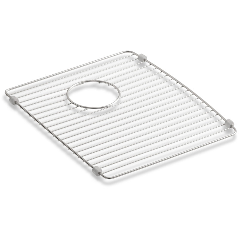 Grille d'évier de fond gauche 15,35 "x 12,84" Deerfield