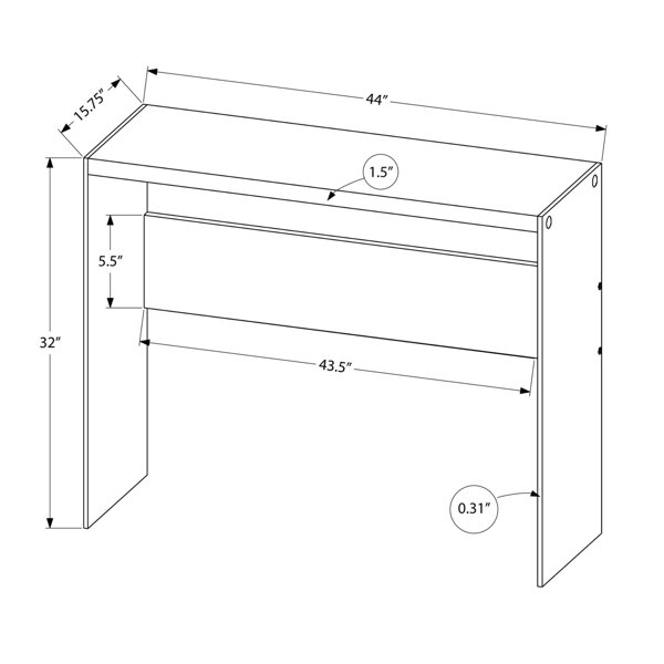 Dimensions du produit