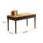 Retro Rectangular Brown Solid Wood Writing Desk-538246744