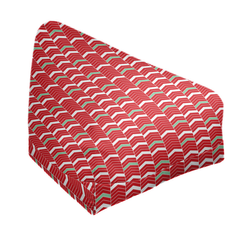 Fauteuil à billes standard &, H 25 po x l 27 po x P 30 po, Rouge / Vert