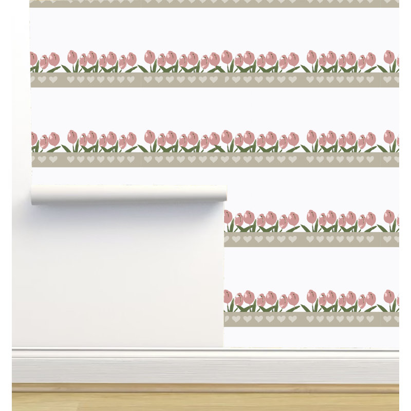 Rouleau de papier peint L 12 pi x l 2 pi Monor Designs, Blanc