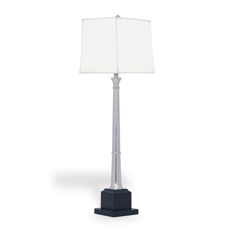 Kensington Buffet Table Lamp Set, Nickel