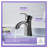 Alto Single-Hole Single-handle Bathroom Faucet with Drain Assembly-19379175