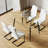 Bartlesville Metal Base Dining Table-295343126-301346552