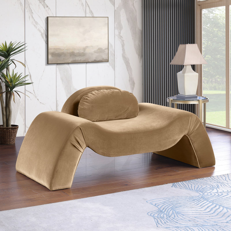 Fauteuil d'appoint Austin Amsterdam Austin, Velours beige