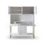 Gunver Metal Base Secretary Desk-212392650-212392655