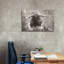 «Longhorn Gaze I Sepia» par Nathan Larson, art mural sur toile-1288575482