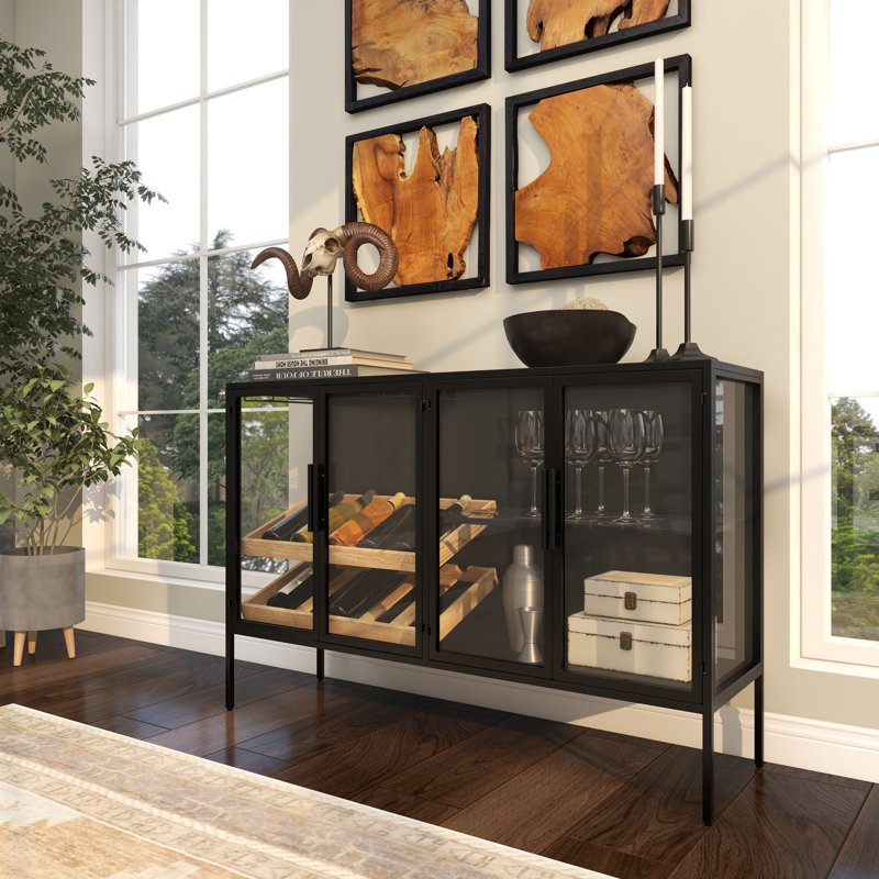 47.3 " L Bar Cabinet