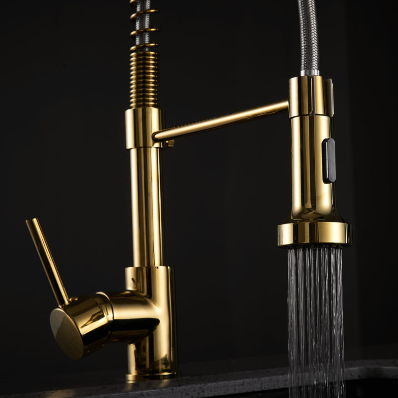 Robinet de cuisine commercial Tempting Gold