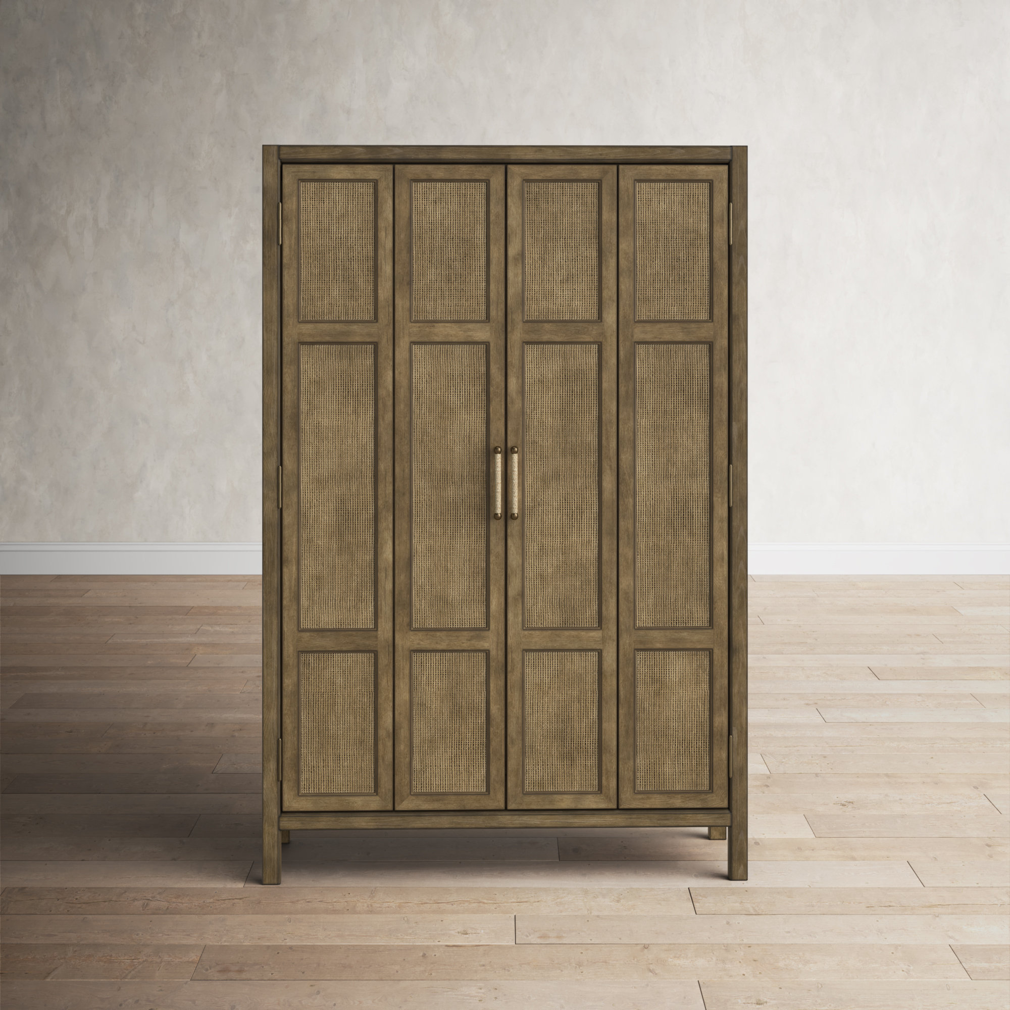 Surfrider 50.75'' Bar Cabinet, Brown