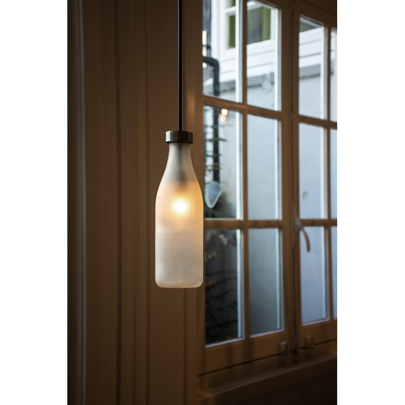 Lampe pour bouteille de lait simple