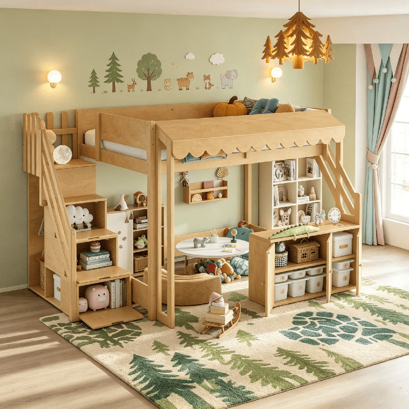 Lit superposé, maisonnette Playhouse, Twin