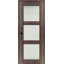 Porte pré-suspendue simple en bois manufacturé et vitré Avon 3 Lite DIY-FRIENDLY-92663456-92663442-93217034