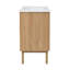 Meuble-lavabo autoportant en chêne doré classe 30 po avec comptoir à 3 trous Class-313011307-333379843