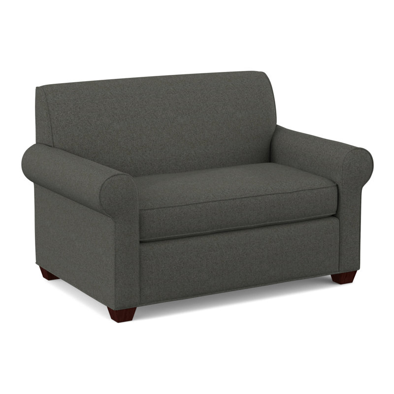 Finn Chair, Empire Mahogany, Dorset Charcoal