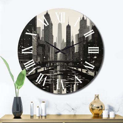 Dalbert Metal Wall Clock