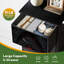 Commode de rangement verticale 4 tiroirs Baroque