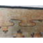 Tapis en laine mauve chaud crème à motif floral chaud