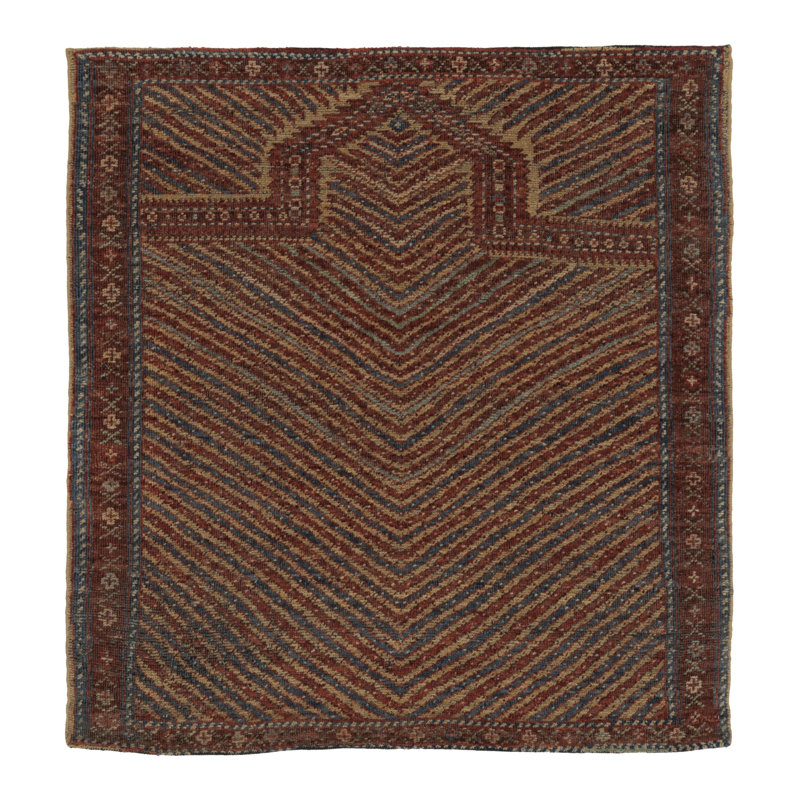 Burano One-of-a-Kind 3'9X4'4 Hand Knotted Area Rug