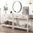 Console Table With Rattan Drawers, Wooden Sofa Tables, Narrow Long Boho Entryway Table, Side Couch Entry Table For Living Room