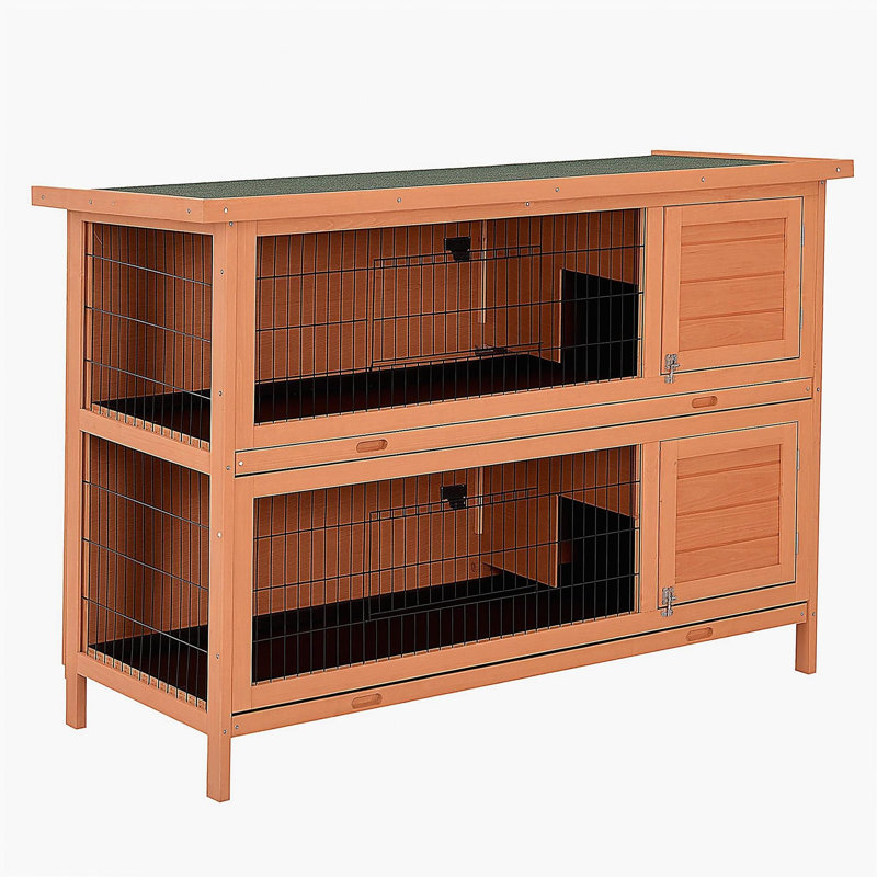 Cage à lapin en bois