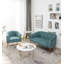 Ensemble de salon en velours 2 pièces Murrow-487743193