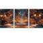 3 Piece Wrapped Canvas Print