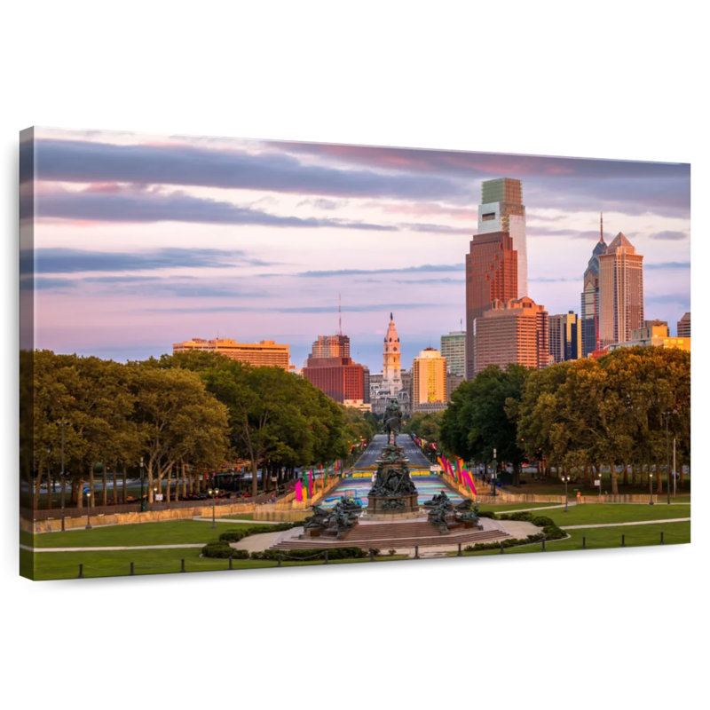 Kavia Philadelphia Pennsylvania, 20" H x 30" W