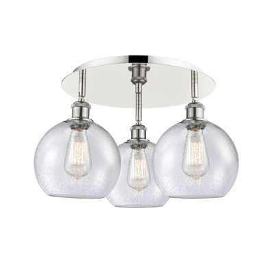 Ellington Glass Flush Mount