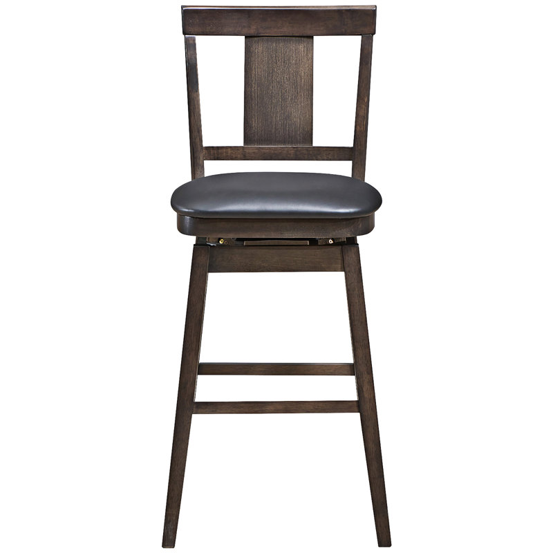 Tabouret de bar et de comptoir pivotant Blahlegav, Tabouret de bar (siège d'une hauteur de 29 po), 3