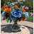 Silk Roses Arrangement in Vase