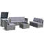 Burand 6 - Person Patio Conversation Set with Cushions-422121574