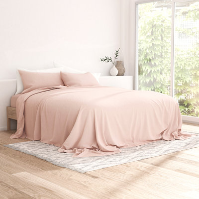 Ensemble de draps 100% coton