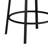 3-Drawer Long Dining Table Set with Power Outlets, Bar Kitchen Table Set with Circular PU Stools, Easy Assemble, Brown Gray Table+Black Stool-1522699427-1522699429