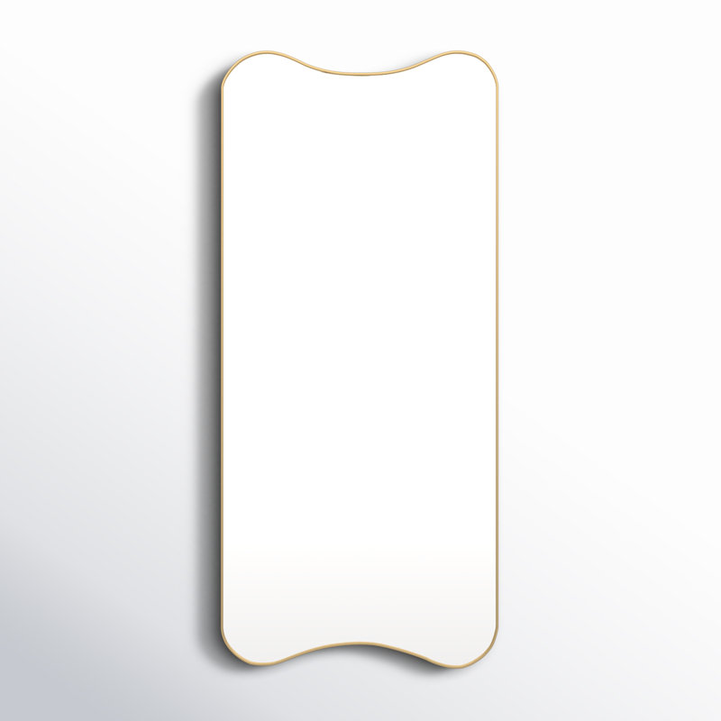 Mayu Metal Wavy Mirror