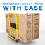 Mount-It! Platform Truck, Pushcart Dolly, 330 Lbs. Weight Capacity, Foldable Flatbed, Swivel Wheels-656018447