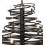 Lustre cyclone unique à 20 lumières